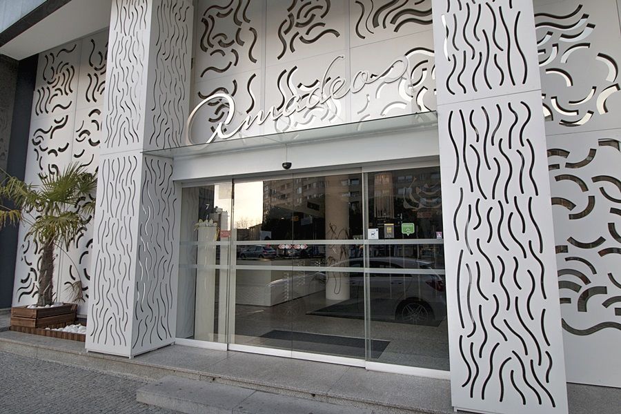 Hotel Amadeos - Matosinhos - Porto Экстерьер фото